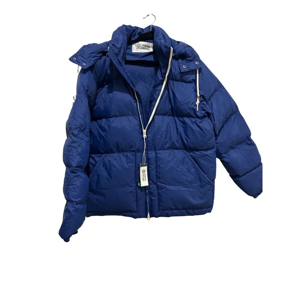 NEW Alpine Design Men's Puffer Jacket, Large, Space Blue